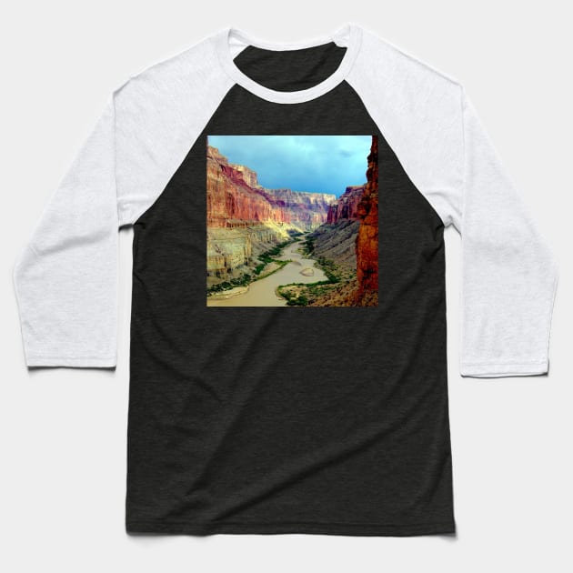 Grand Canyon National Park Arizona Baseball T-Shirt by Pine Hill Goods